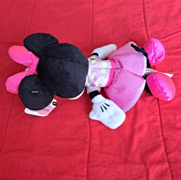 11" Disney Minnie Mouse Plush Toy  Dressed In Pink 🎀 - Picture 7 of 8